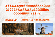 Holand - Modern Display Logo Font, a Sans Serif Font by overlaytemplates (Thumbnail 5 of 5)
