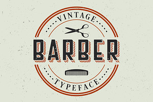 Barber Label Typeface