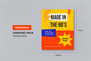 Yellow Fashion Instagram Carousel, a Social Media Template by UICreative (Thumbnail 4 of 4)