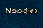 Noodles, a Symbol Font by KoNoap (Thumbnail 1 of 5)