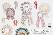 Rosette Badges: Pin Ribbons Pack, an Object Graphic by Purple (Thumbnail 7 of 11)