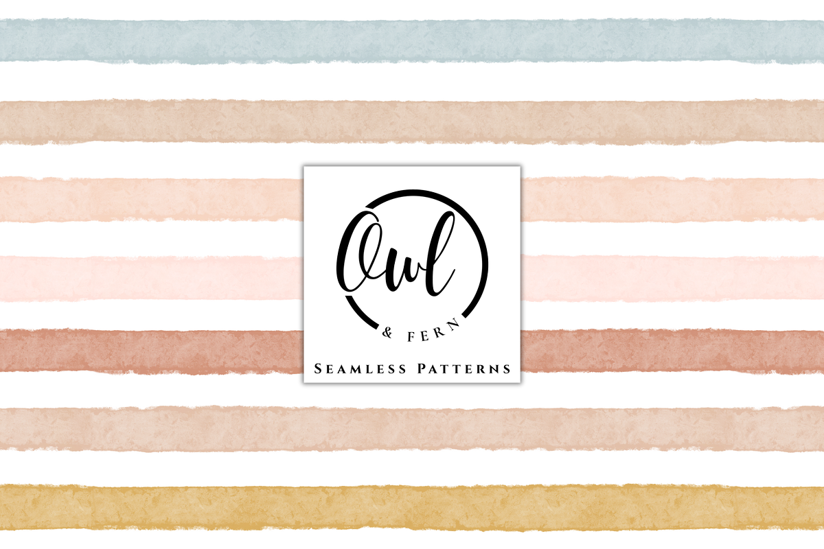 Soft Shadow Stripes Seamless Pattern, a Pattern Graphic by OwlAndFern (Photo 1 of 11)