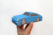 DIY Porsche favor - 3d papercraft, a Templates & Theme by PAPER amaze (Thumbnail 2 of 10)