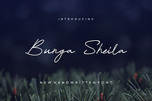 Bunga Sheila - Font