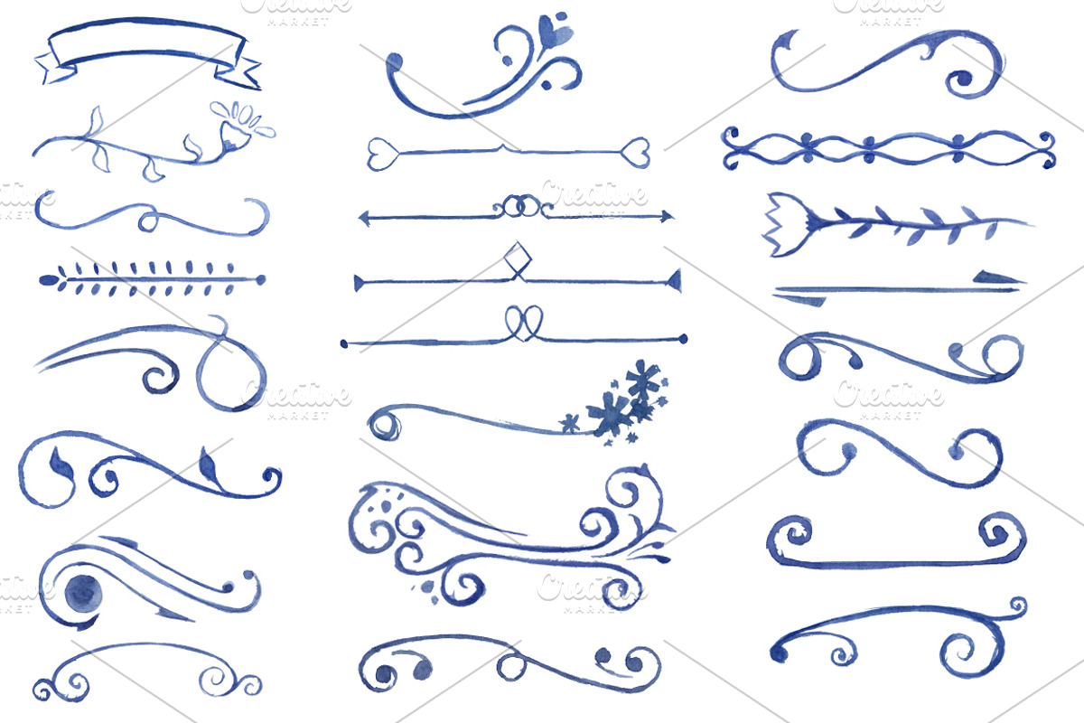 Elegant decorative elements, a Texture Graphic by Nicolai-works (Photo 2 of 3)