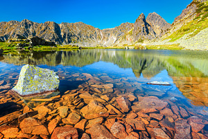 Wonderful alpine mountain lake, a Nature Photo by Alpine Dreams