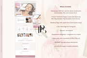 Laser Treatment Website Template, a HTML Template by Pastel Pixels Studio (Thumbnail 5 of 5)