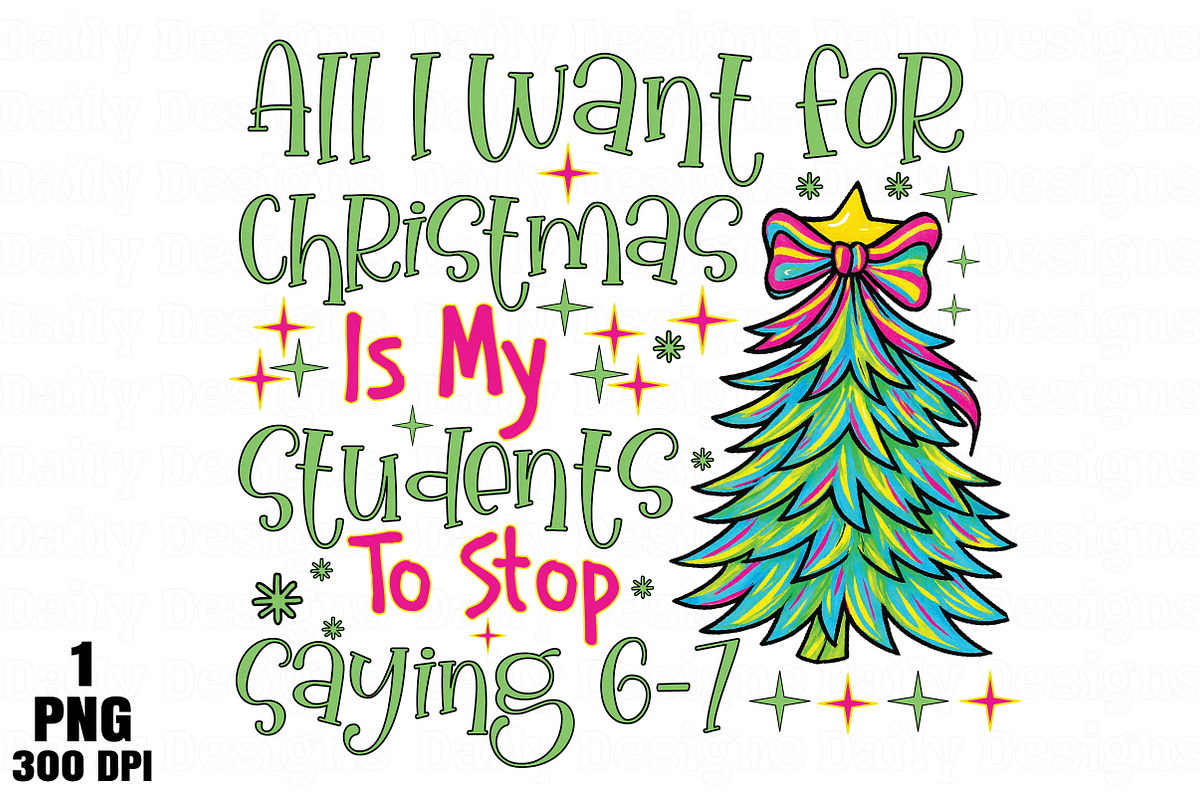 Teacher Christmas Students 67 Png Fu, an Illustration by Daily.Designs (Photo 1 of 6)
