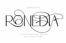 Ronedia Stylish Sans Font