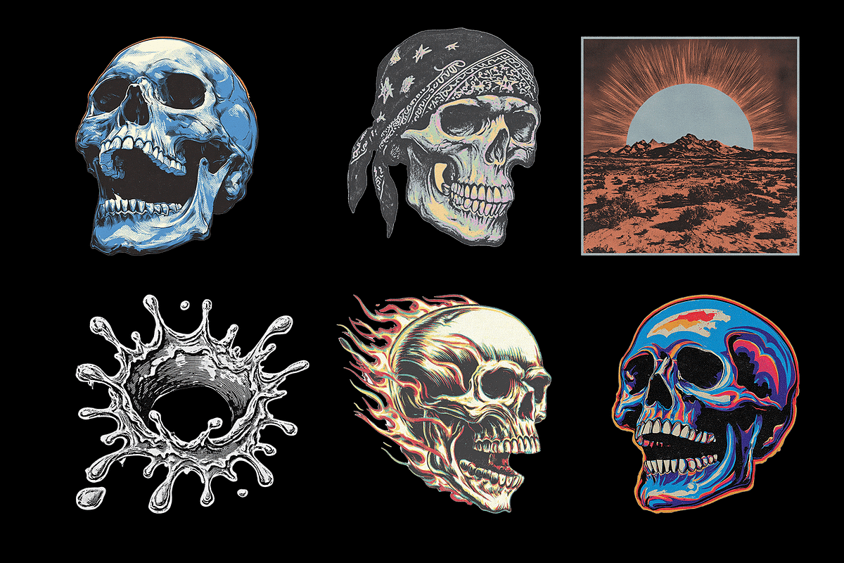 Outlaw Revival Collection, an Object Graphic by Avery Burke Creative (Photo 9 of 12)