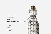 Essential Bundle. Seamless Patterns, a Pattern Graphic by Curly_Pat (Thumbnail 13 of 13)