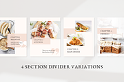 Aesthetic Pink Cook Book Template, a Magazine Template by ShopRShop (Thumbnail 5 of 10)