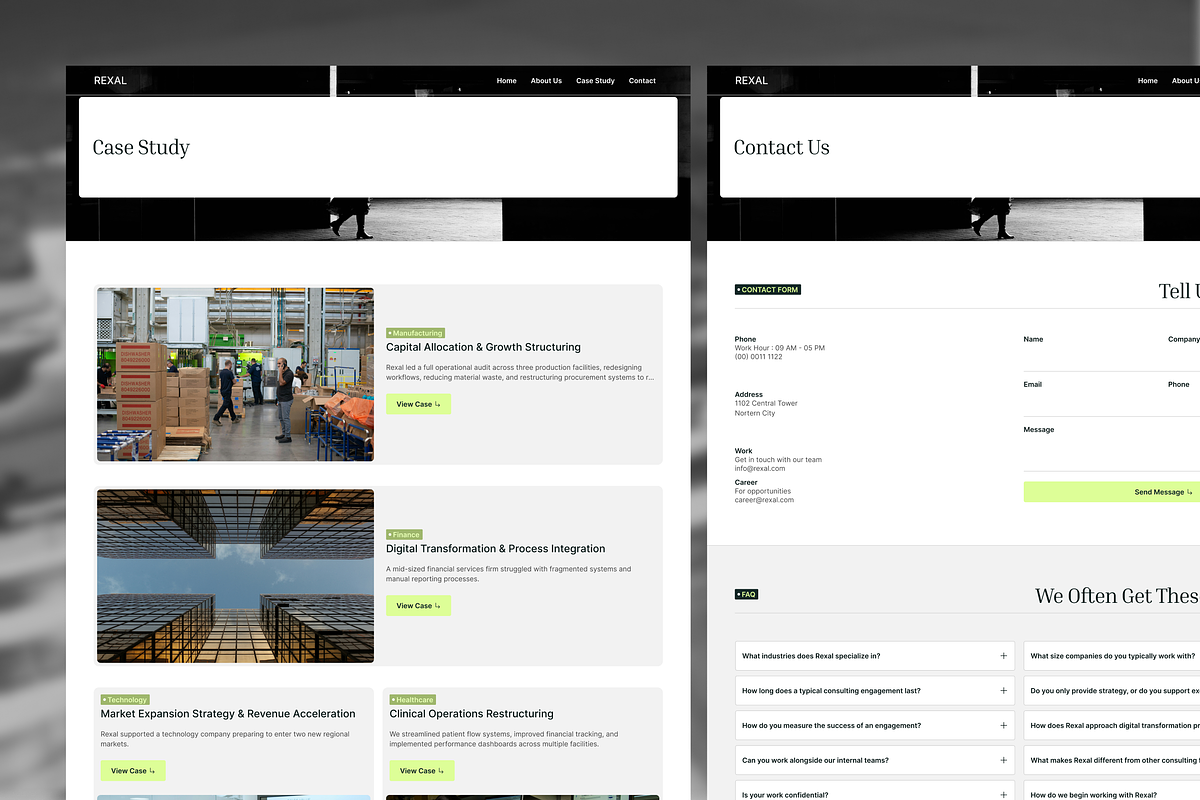 Business Consulting Framer Template, an UI Kit Template by Rozepaars Design (Photo 6 of 6)