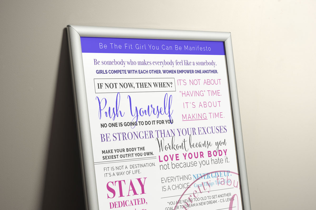Manifesto | InDesign Template, a Stationery Template by Planner Templates (Photo 6 of 9)