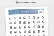 UI 700+ Line Icons Bundle, an Outline Icon by Voysla's Shop (Thumbnail 4 of 8)