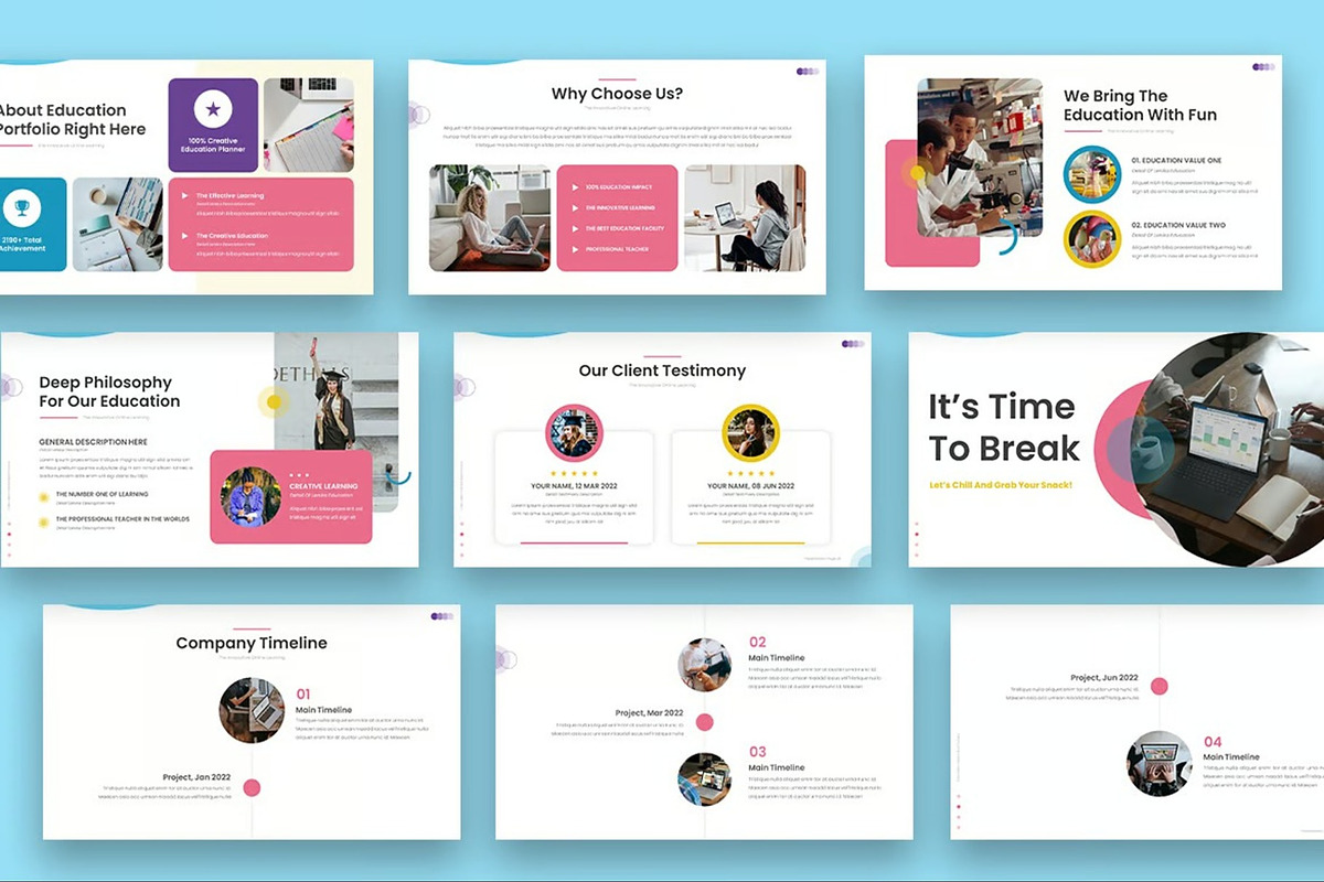 Lenika - Education Learning PPoint, a Presentation Template by Fit-tee (Photo 3 of 6)