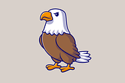 Cute Eagle Bird Cartoon, an Animal Illustration by Catalyst Labs (Thumbnail 2 of 3)