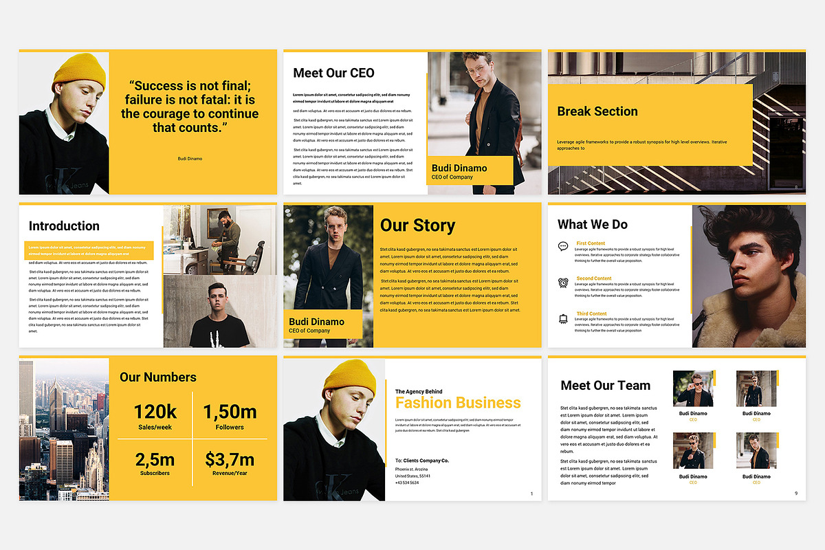 Business Proposal Powerpoint, a Presentation Template by Fitra Noor (Photo 3 of 3)