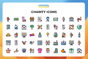 Charity Icons, a Duotone Icon by Wencory