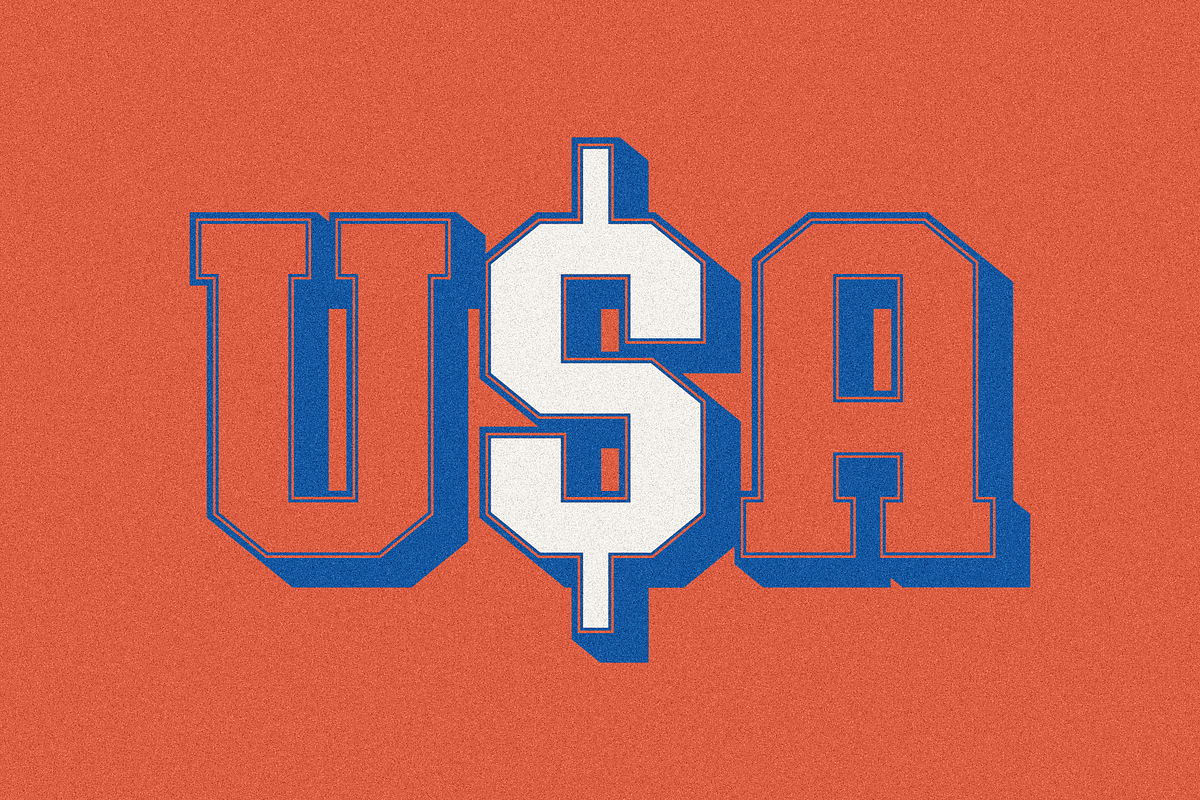 Bullsy College 3D, a Serif Font by Marvadesign (Photo 7 of 7)