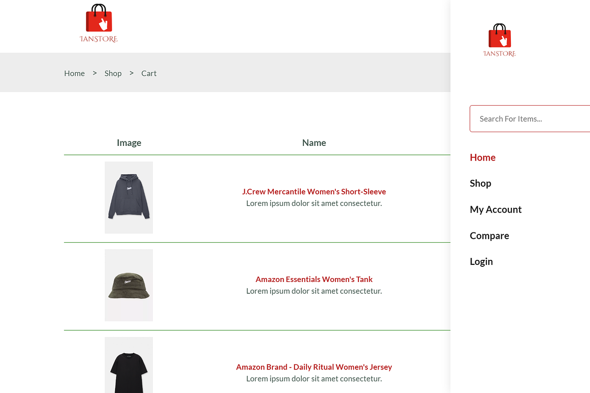 IanStore-Fashion ECommerce Template, a HTML Template by NomaTemplates (Photo 8 of 13)