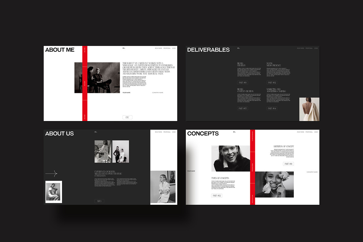 RICK | Brand Proposal preview 3