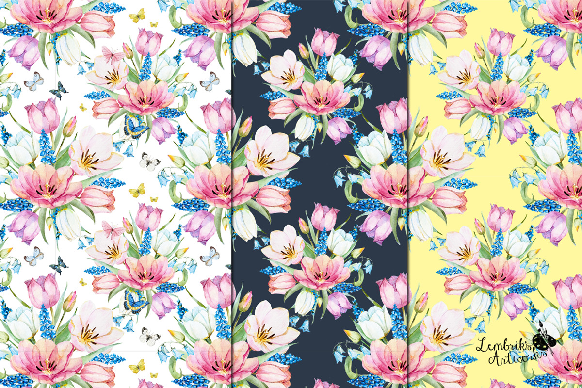 Spring is coming! Gentle watercolors, an Object Graphic by Lembrik's Artworks (Photo 4 of 4)