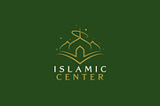 Logo Mosque Islamic Center Education, a Branding & Logo Template by Signatoro (Thumbnail 1 of 3)