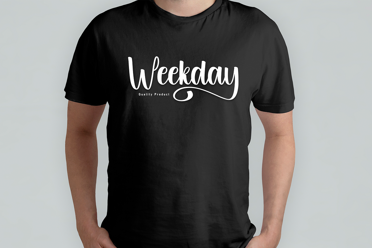 Daddy Monday | Script Font, a Handwritten Font by Scratchones (Photo 3 of 9)