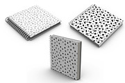Black & White seamless patterns 90`s, a Pattern Graphic by Vectorchoice (Thumbnail 5 of 7)