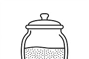 64 Christmas Bakery Icon Set, an Outline Icon by adenpinkstore (Thumbnail 7 of 18)