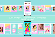 Rainbow Instagram Templates, a Social Media Template by SunshineStudioBoutique (Thumbnail 6 of 7)