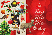 Heirloom: Christmas Collage Pack, an Object Graphic by Anastasiia VNSK (Thumbnail 2 of 14)