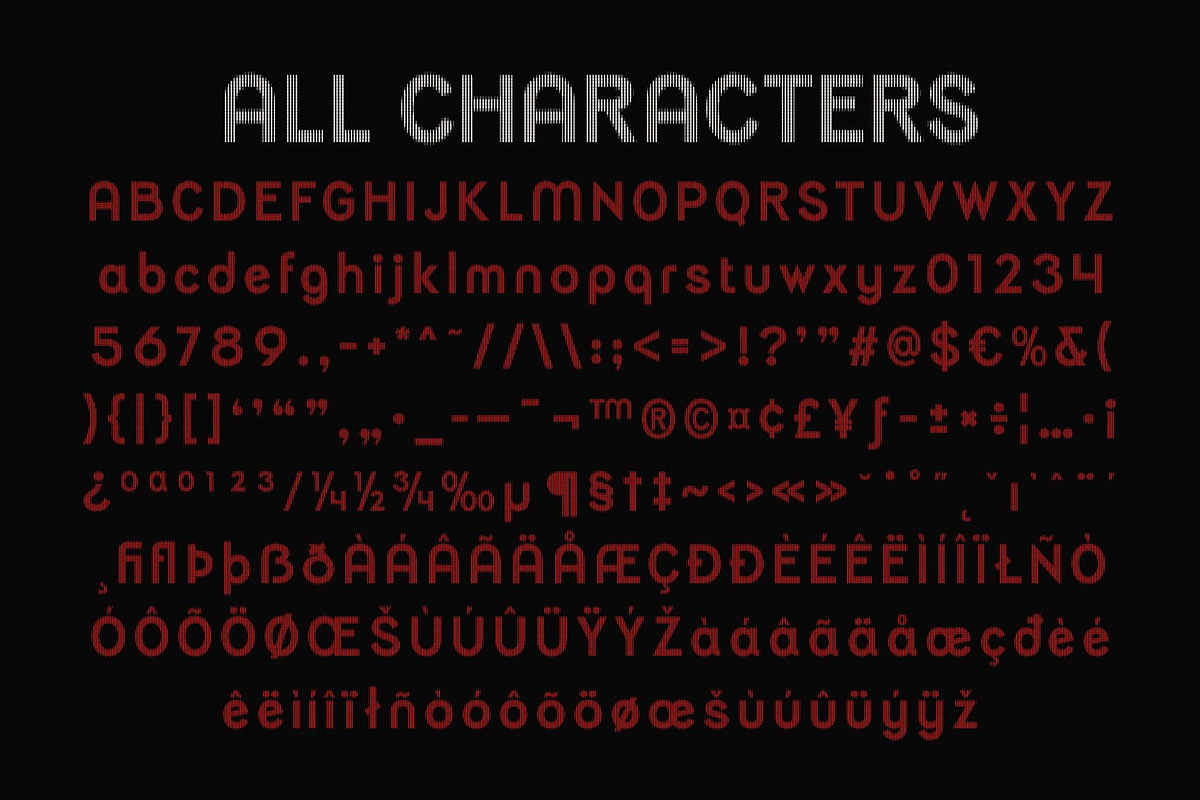 CS Nestor Slitscan, a Sans Serif Font by Craft Supply Co. (Photo 8 of 8)