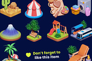 Airbnb Realistic Isometric 3D Icon, a Cars & Vehicle 3D Model by orenjidesign (Thumbnail 7 of 8)