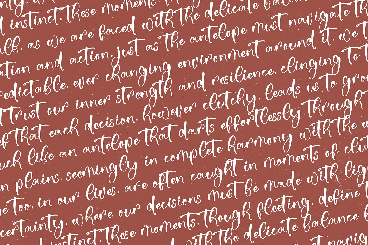 Antelope Clutchy Quirky Handwritten, a Script Font by stylishtype.co (Photo 13 of 20)