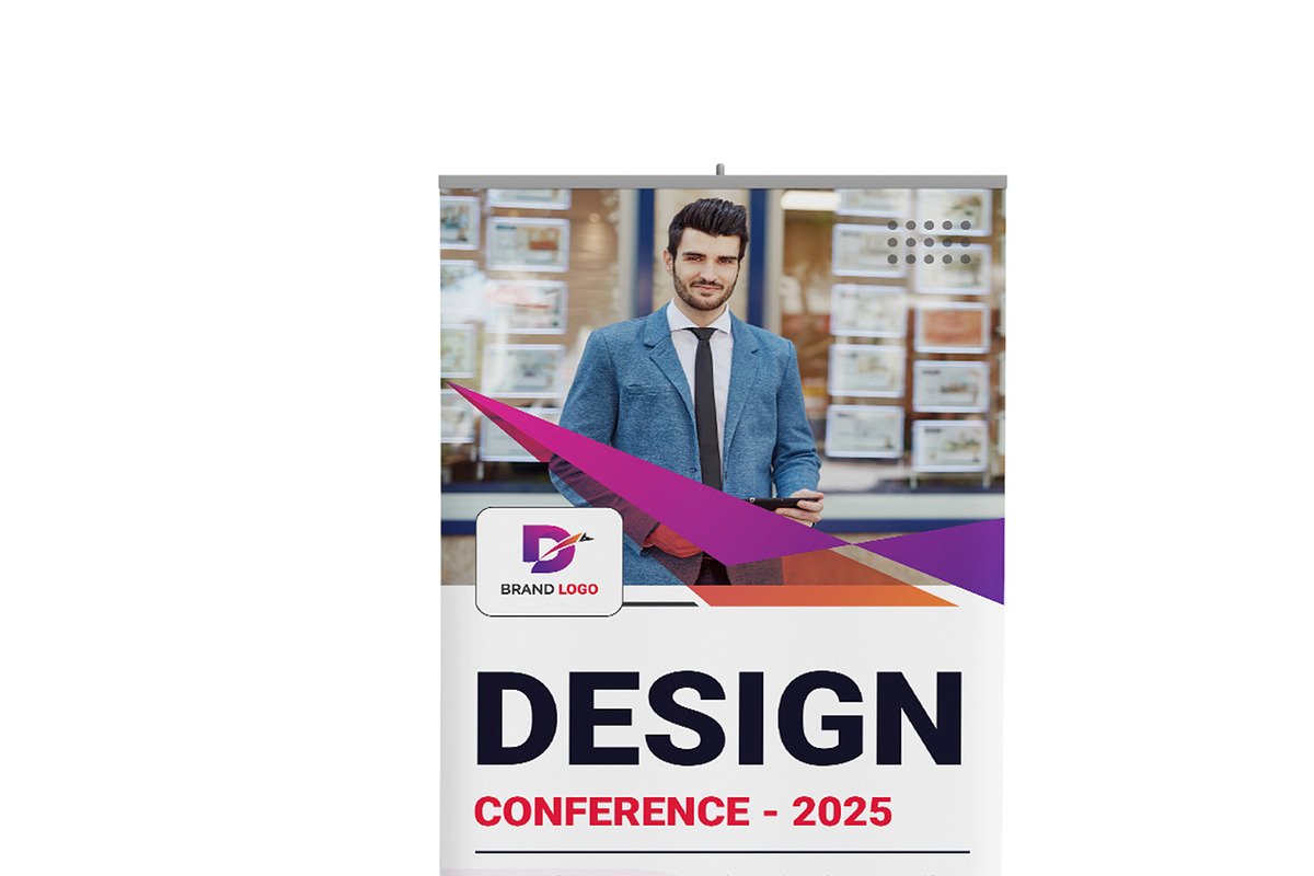 Conferences Roll Up Banner, a Flyer Template by MightyDesign (Photo 4 of 8)