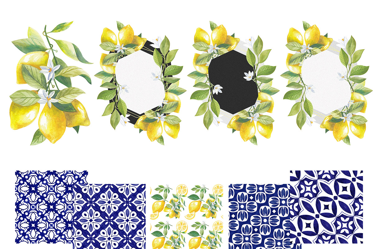 Fresh lemonade Wedding Suite, an Invitation Template by HannaSymo (Photo 7 of 7)