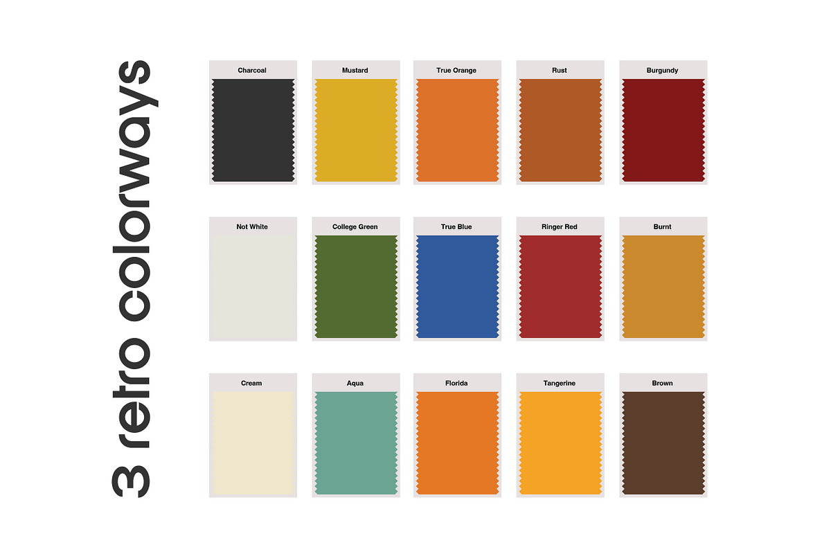 70's Retro Stripes, an Object Graphic by Stellen Design (Photo 4 of 14)