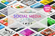 Social Media Bundle | SAVE 68%, a Social Media Template by Studio Siv (Thumbnail 1 of 6)