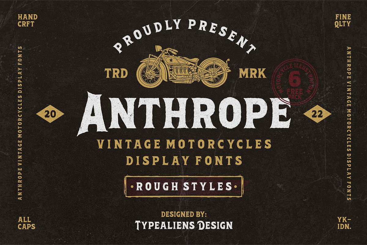 Anthrope, a Serif Font by ilhamtaro (Photo 1 of 10)