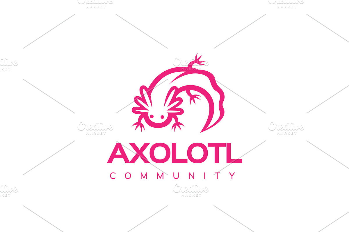 Axolotl - Animal Mascot Logo, a Branding & Logo Template by ashenterprise (Photo 1 of 2)