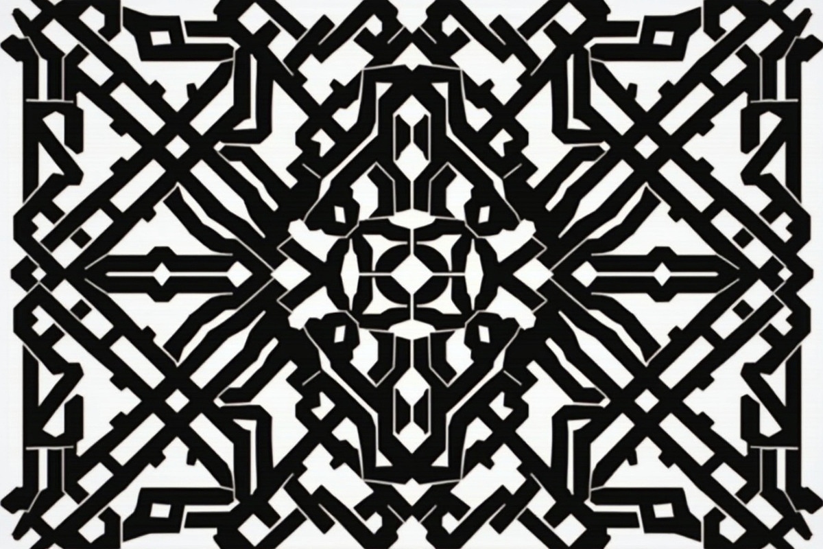 10 Geometric Frame Laser Cut Bundle, an Illustration by Gfx_Store (Photo 10 of 11)