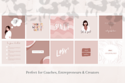 40 Instagram Post & Stories - CANVA, a Social Media Template by Tegefeldt Design (Thumbnail 3 of 10)