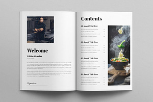 Cook Book Template Recipe Book