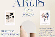 Artistic Abstract Floral Line Art, an Illustration by Laras Wonderland (Thumbnail 8 of 9)