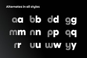 Varyloop Font Family, a Sans Serif Font by Arbuz (Thumbnail 5 of 10)
