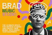 CS Casper – Psychedelic Font, a Sans Serif Font by Craft Supply Co. (Thumbnail 3 of 8)