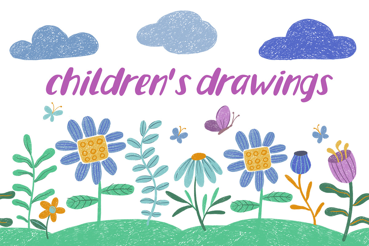 children's drawings, a Decorative Illustration by made by Tanya (Photo 1 of 6)