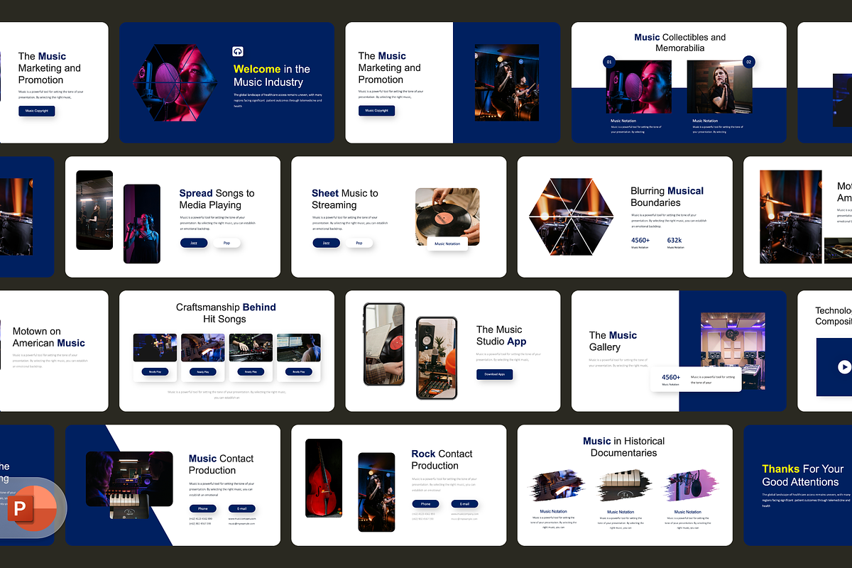 Musical Event Presentation